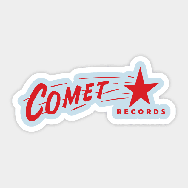 Comet Records Sticker by MindsparkCreative